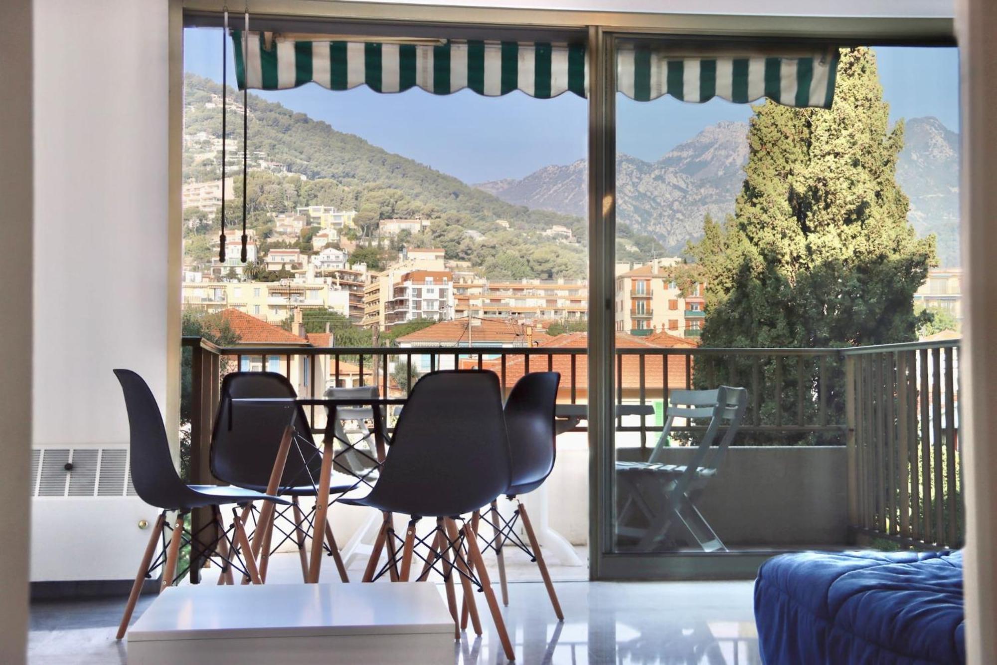 "La Liguria" A Deux Pas De La Mer, Calme, Terrasse Рокбрюн-Кап-Мартин Екстериор снимка